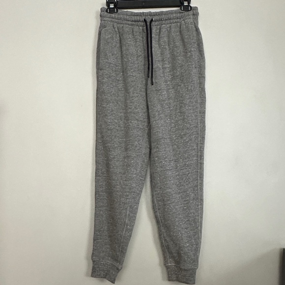 DSG men Heather Gray jogger sweatpants with pockets - Picture 1 of 8